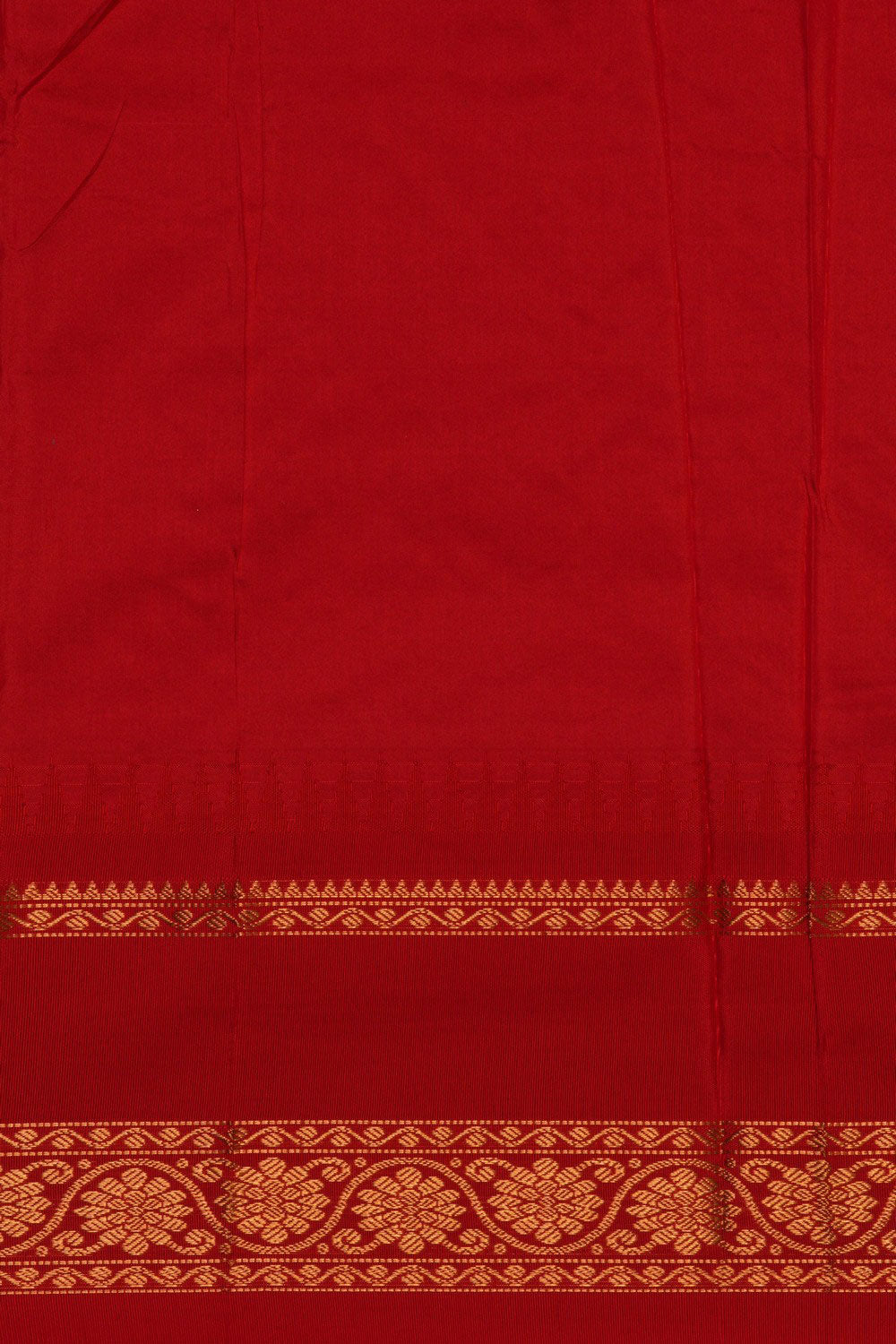 Image of Narayanpet Pure Silk Green Saree